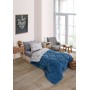 ETE HOMETEX TEK KİŞİLİK WELSOFT UYKU SETİ AKSU İNDİGO 8696474231996